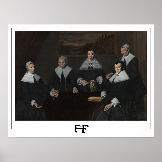Póster Frans Hals Zedign Art Poster #246 (Frente)