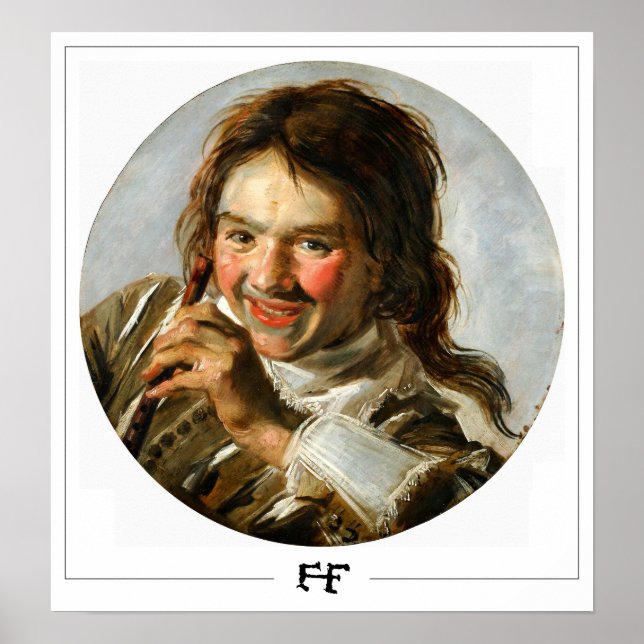 Póster Frans Hals Zedign Art Poster #262 (Frente)