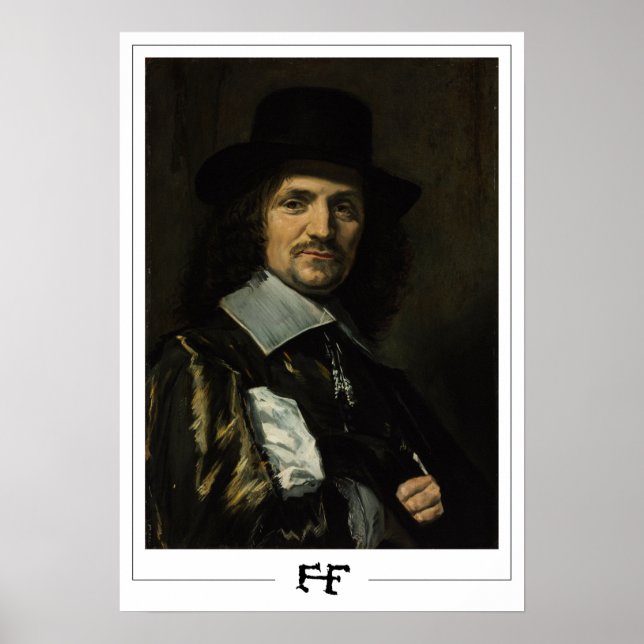 Póster Frans Hals Zedign Art Poster #293 (Frente)