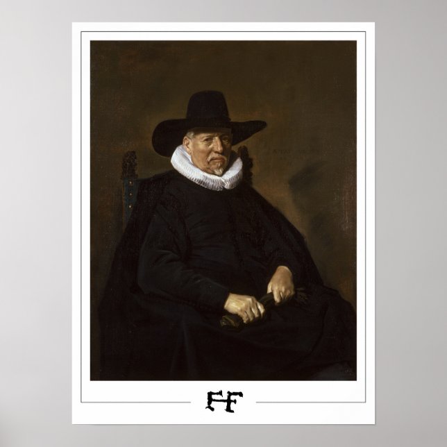 Póster Frans Hals Zedign Art Poster #307 (Frente)
