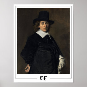 Póster Frans Hals Zedign Art Poster #43