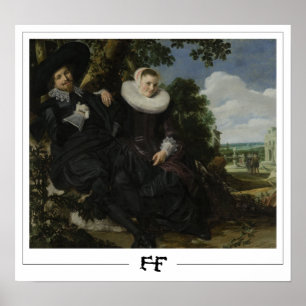 Póster Frans Hals Zedign Art Poster #82