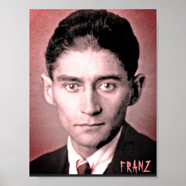 Póster Franz Kafka (Frente)