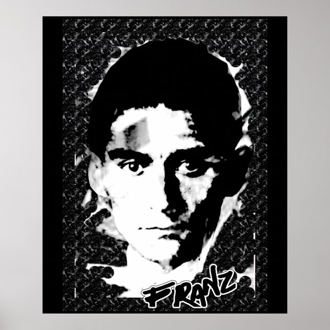 Póster Franz Kafka (Frente)