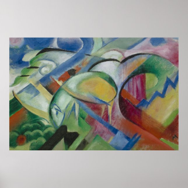 Póster Franz Marc Art (Frente)