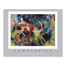 Franz Marc Compasión Poster - Archivo