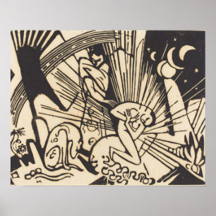 Póster Franz Marc Reconciliación Versoehnung