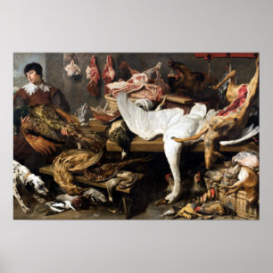 Póster Franz Snyder A Game Stall