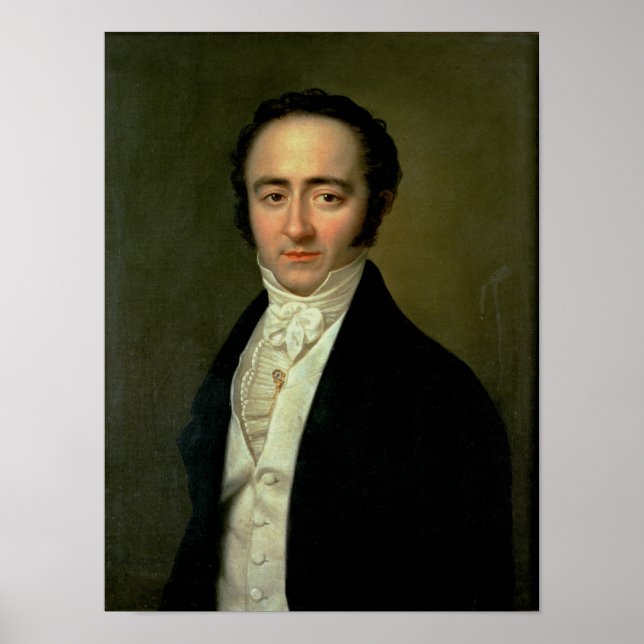 Póster Franz Xaver Mozart, más tarde conocido como Wolfga (Frente)