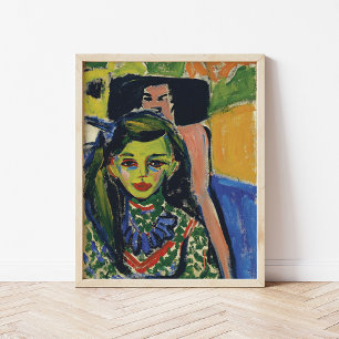 Póster Fränzi   Ernst Ludwig Kirchner