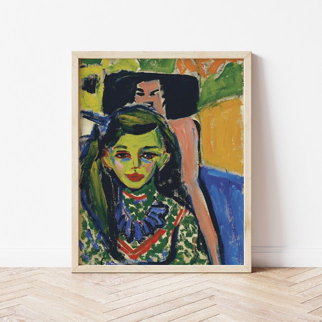 Póster Fränzi | Ernst Ludwig Kirchner (Subido por el creador)