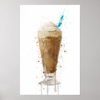 Póster Frappé de Mocha