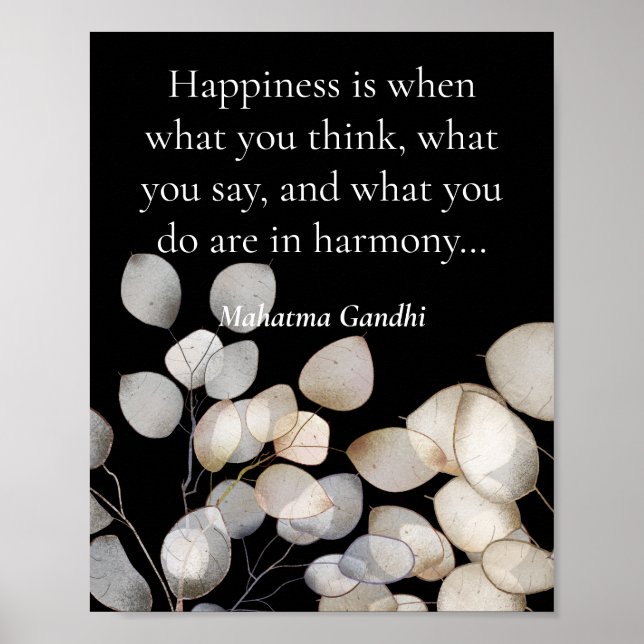 Póster Frase de motivación para poster de aula o oficina (Frente)