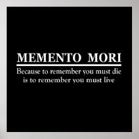 Frase latina - Recuerda que morirás