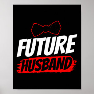 Póster Frases de fiesta del futuro esposo para el novio B