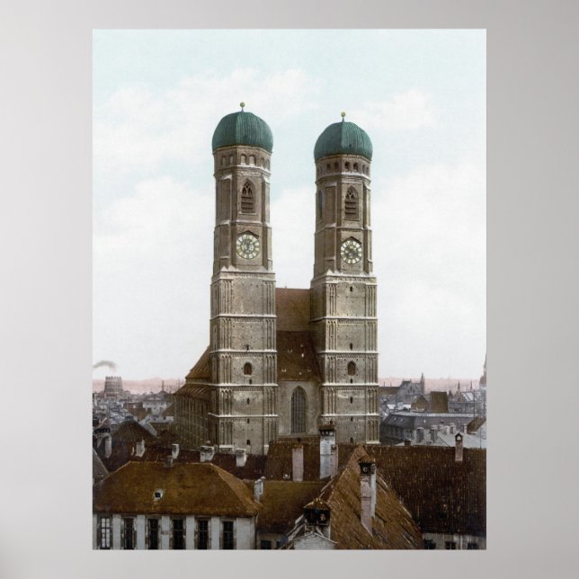 Póster Frauenkirche München (Frente)