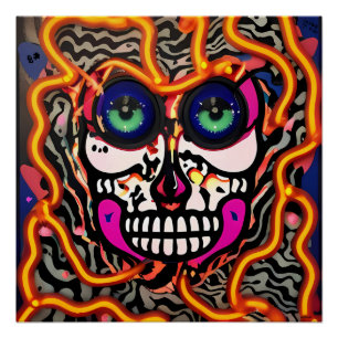 Póster Frayed, frito y recién muerto