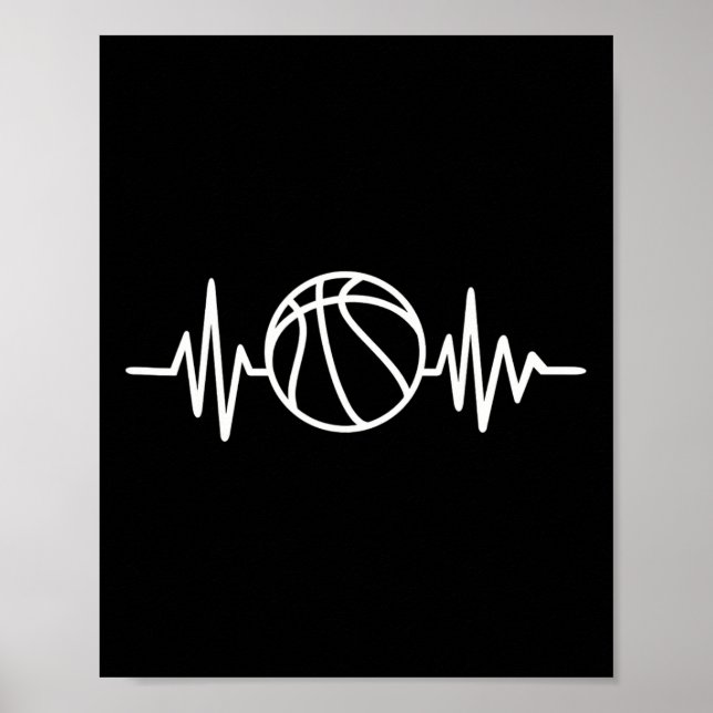 Póster Frecuencia de baloncesto (Frente)