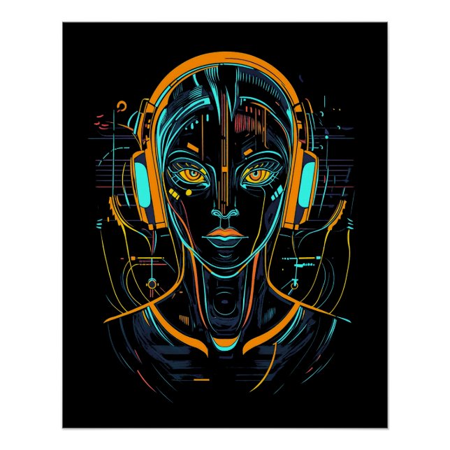 Póster Frecuencia Neural (Anverso)