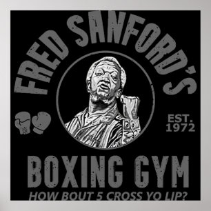 Póster Fred Sanfords Boxing Gym TShirt