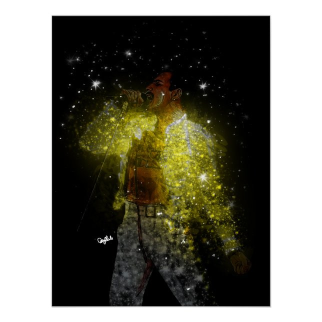 Póster Freddie M (Anverso)