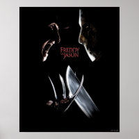 Freddy vs. Jason | Poster teatral