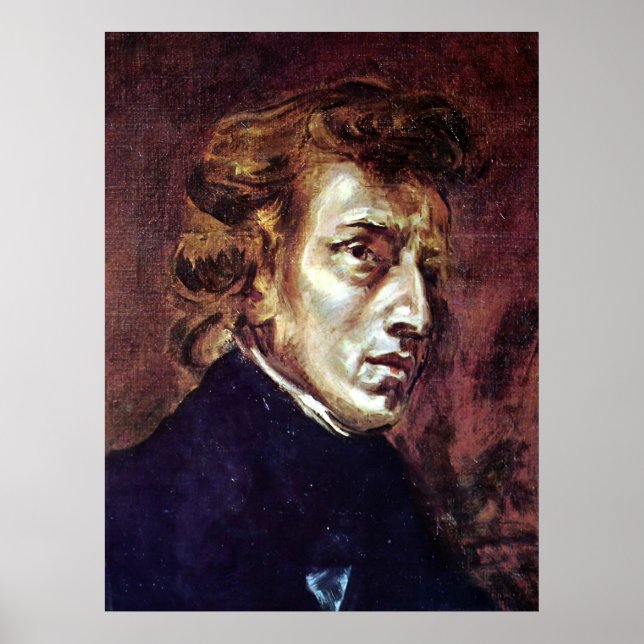 Póster Frederic Chopin (Frente)