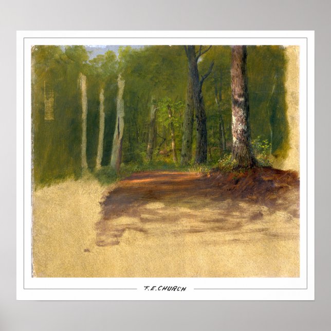 Póster Frederic Edwin Church Fine Art #388 (Frente)