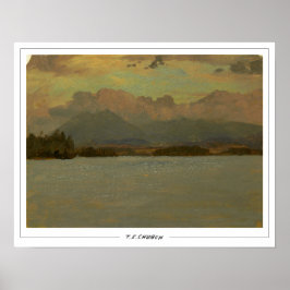 Póster Frederic Edwin Church Fine Art #396