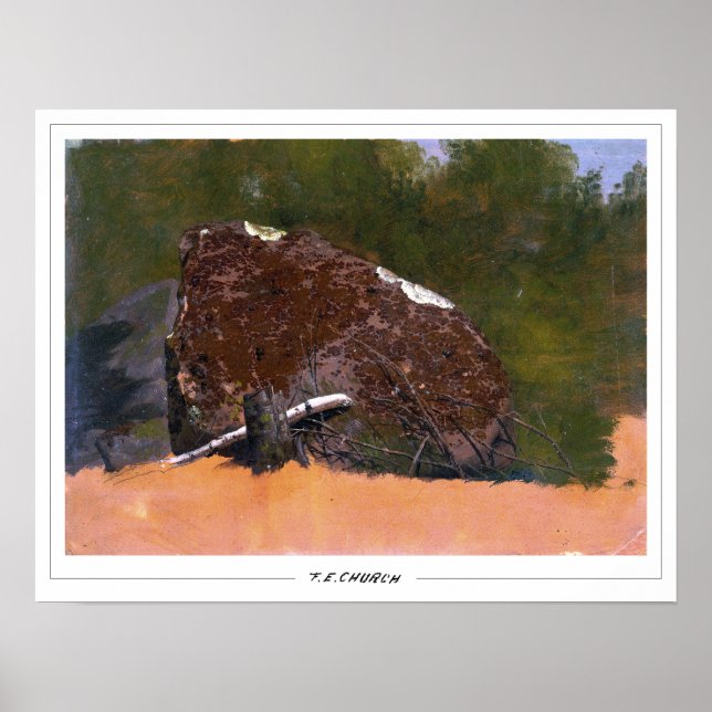 Póster Frederic Edwin Church Fine Art #405 (Frente)