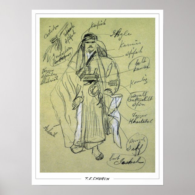 Póster Frederic Edwin Church Fine Art #407 (Frente)