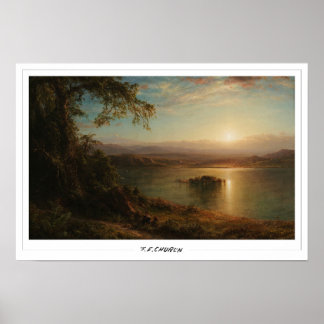 Póster Frederic Edwin Church Fine Art #538