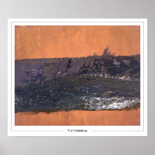 Póster Frederic Edwin Church Fine Art #76 (Frente)