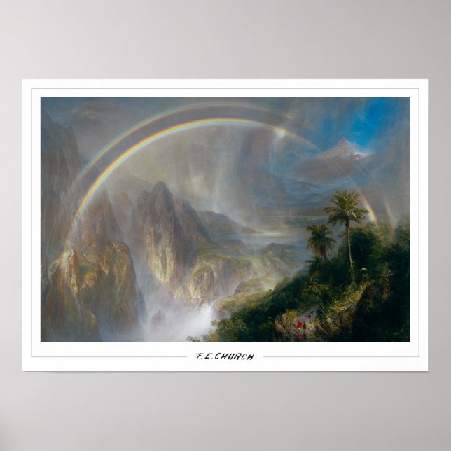 Póster Frederic Edwin Church Fine Art #855 (Frente)