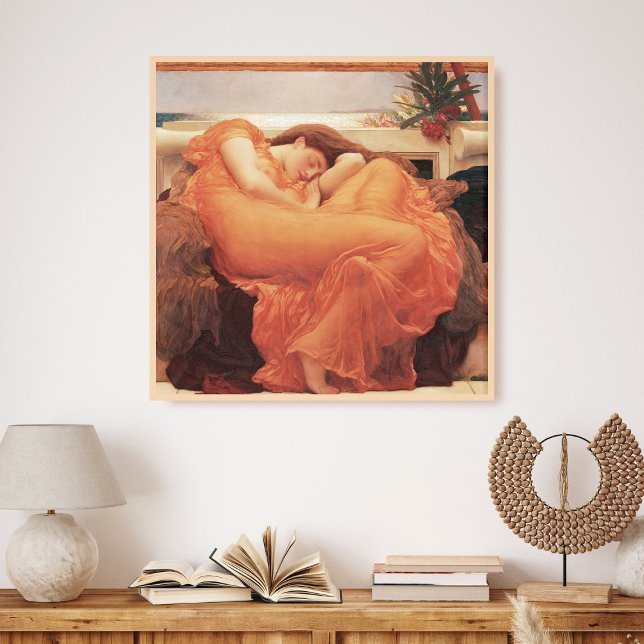 Póster Frederic Lord Leighton Flaming June Square Art (Subido por el creador)