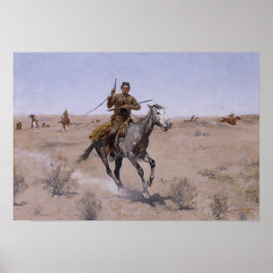 Póster Frederic Remington Art