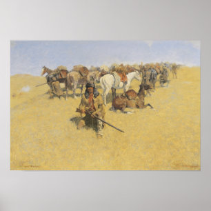 Póster Frederic Remington Art