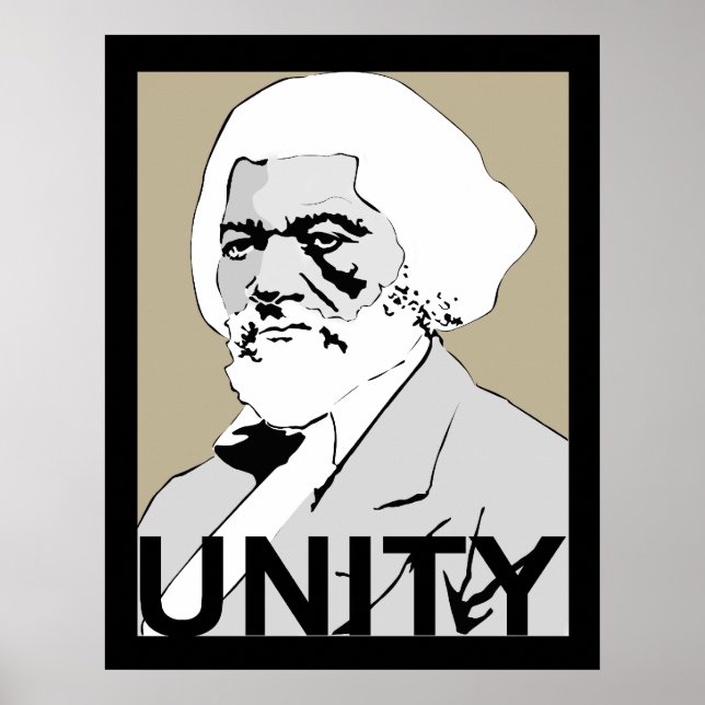 Póster frederick douglass (Frente)