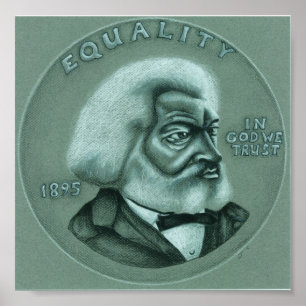 Póster Frederick Douglass - igualdad