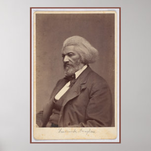 Póster Frederick Douglass, orador, estadista