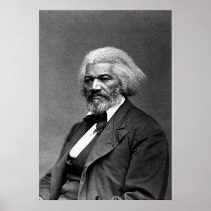 Póster Frederick Douglass Portrait by George K. Warren