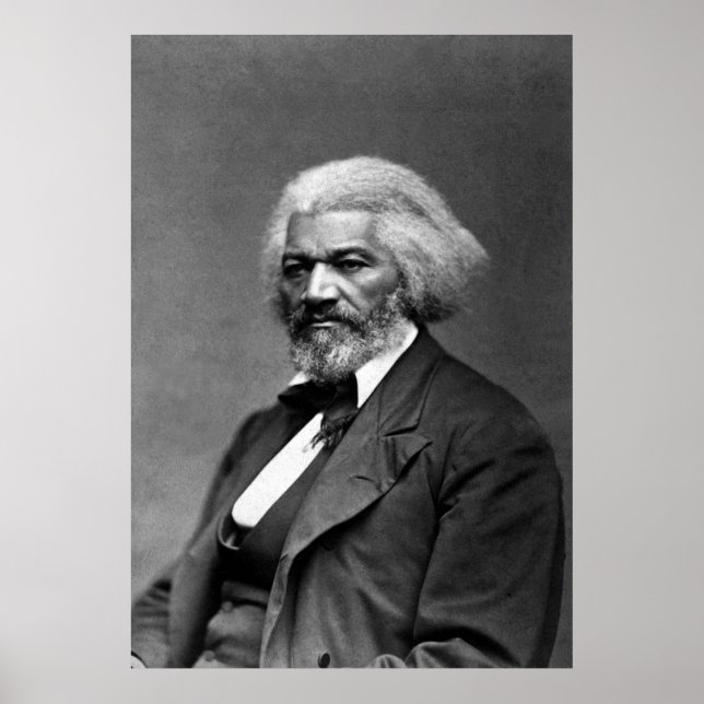 Póster Frederick Douglass Portrait by George K. Warren (Frente)