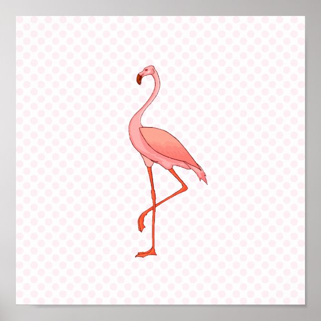 Póster Frederick Flamingo (Frente)