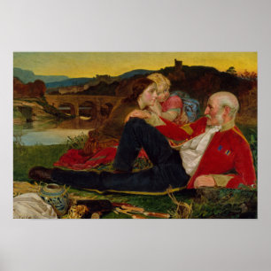 Póster Frederick Sandys - Otoño