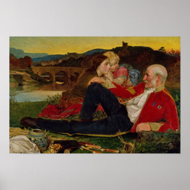 Póster Frederick Sandys - Otoño (Frente)