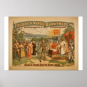 Póster Frederick warde