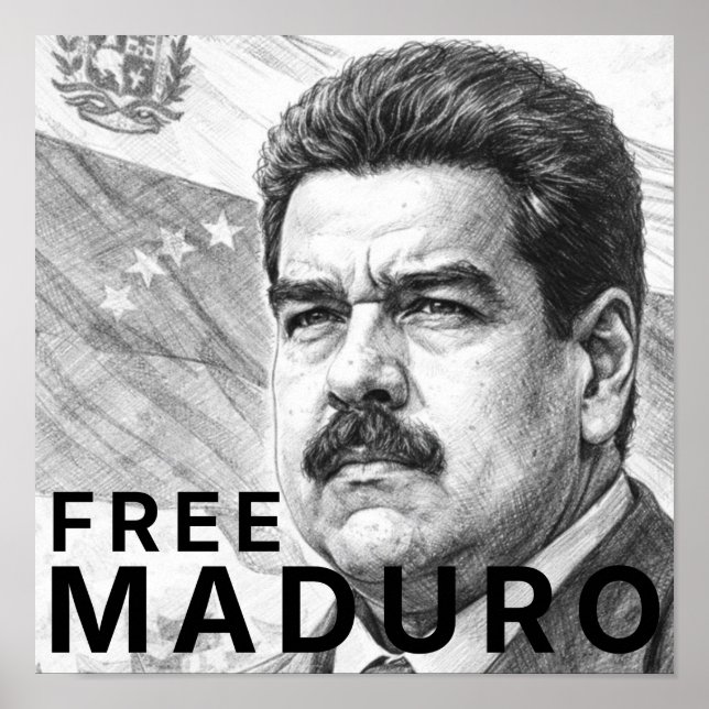 Póster Free Maduro (Frente)