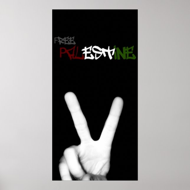Póster Free Palestine Poster (Frente)