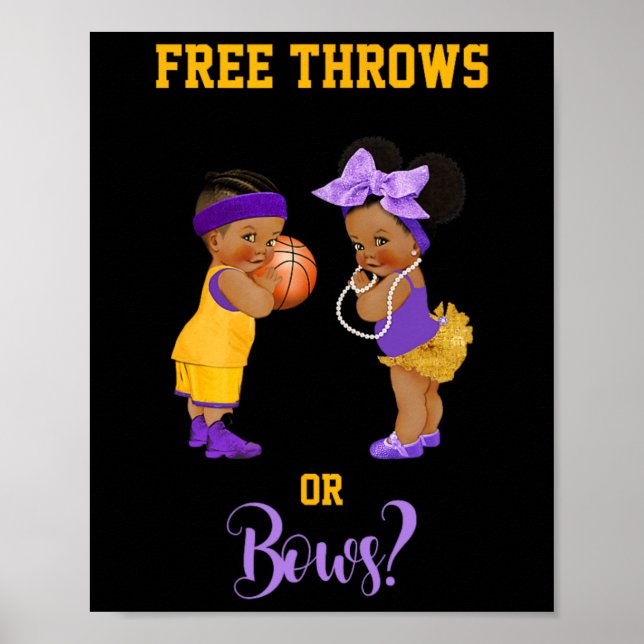 Póster Free Throws o Bows Ba1 (Frente)