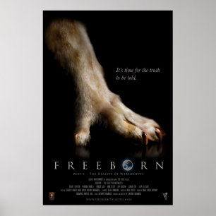 Póster Freeborn Paw Poster